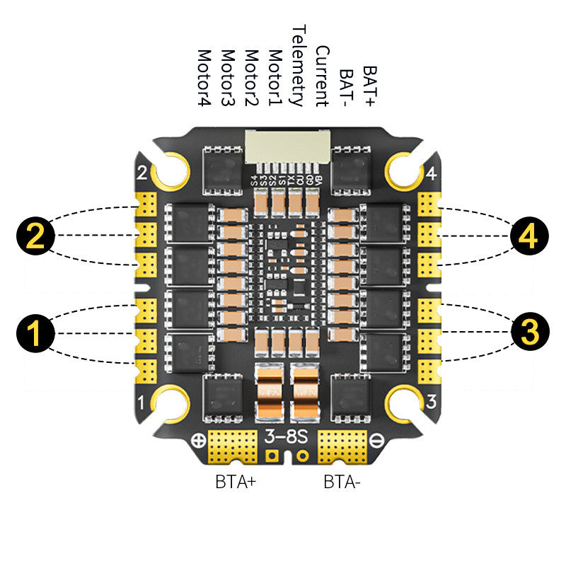 Aocoda-RC AM32 32Bit 55A 4-IN-1 ESC