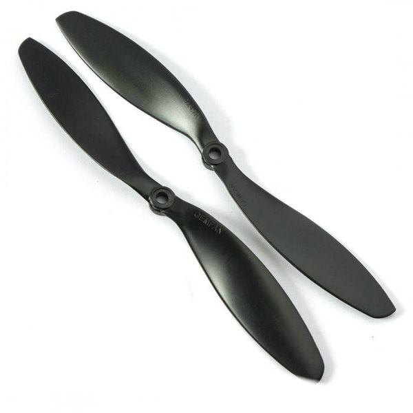 Orange HD Propellers 8045(8X4.5) Carbon Nylon Black 1CW+1CCW-1pair