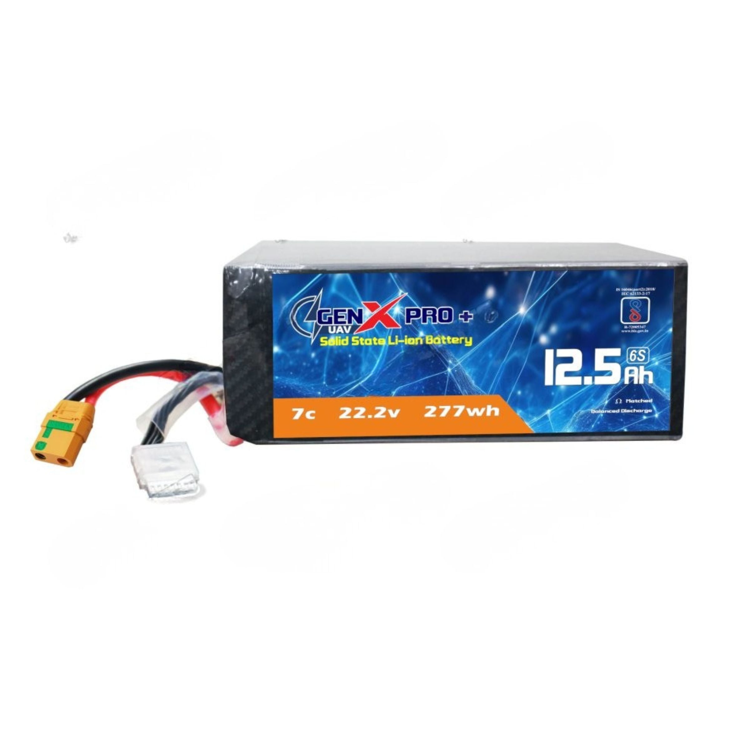 GenX Pro+ Solid State Li-ion Battery 22.2V 6S 12500 7C Premium Lithium ...