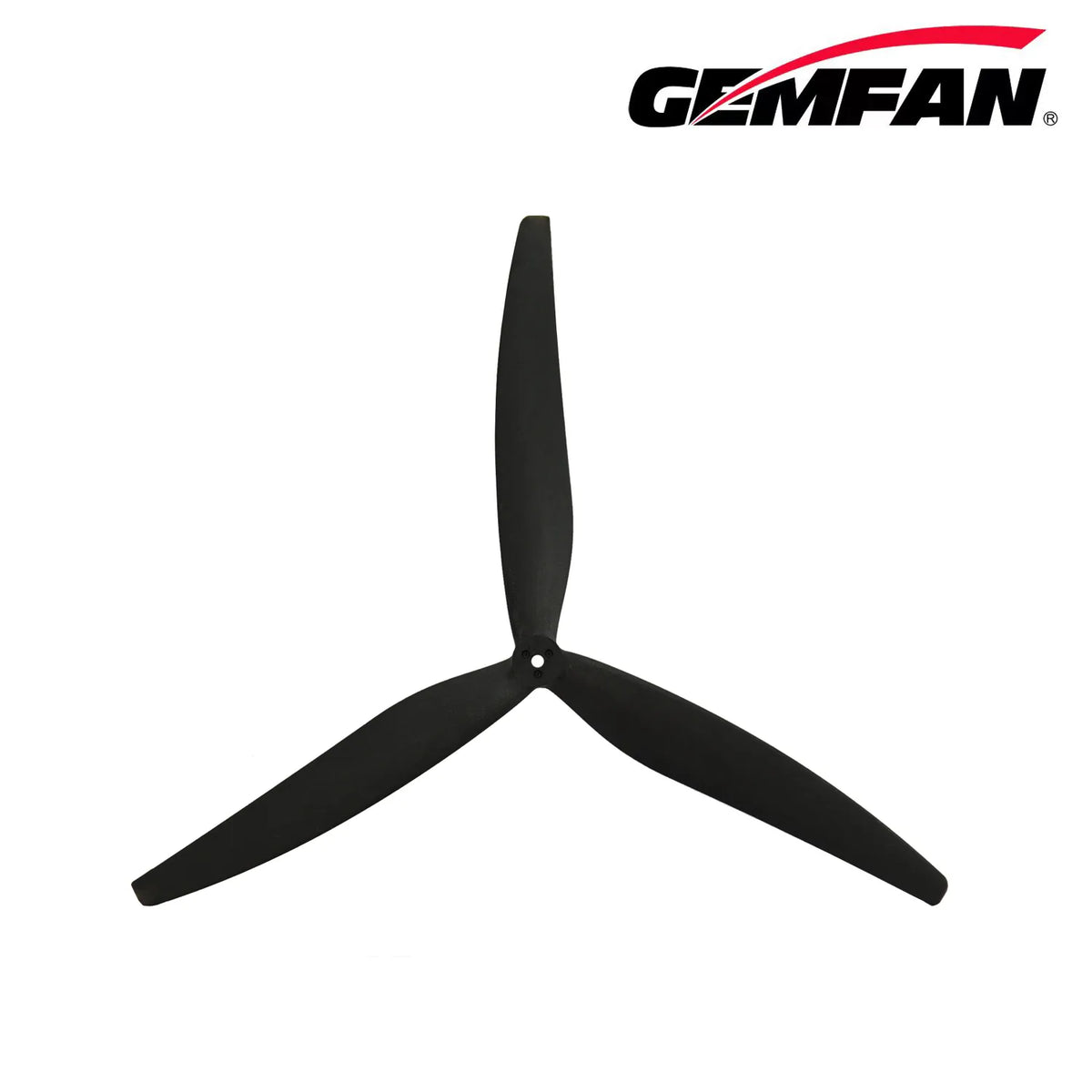 Gemfan 1507 Cinelifter Glass Fiber Nylon 3-Blade Propeller for 15 Inch FPV Drone (1CW + 1CCW) - Black