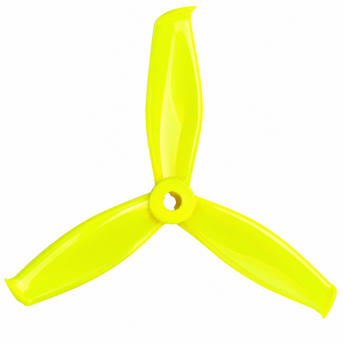 Gemfan 5055S Hulkie PC 3-Blade Freestyle Propeller for 5 Inch FPV Drone (2CW + 2CCW) -  Lemon Yellow