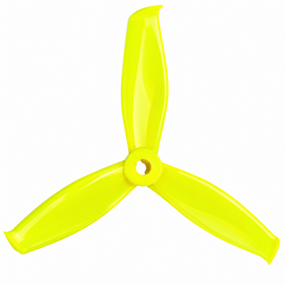 Gemfan 5055S Hulkie PC 3-Blade Freestyle Propeller for 5 Inch FPV Drone (2CW + 2CCW) -  Lemon Yellow