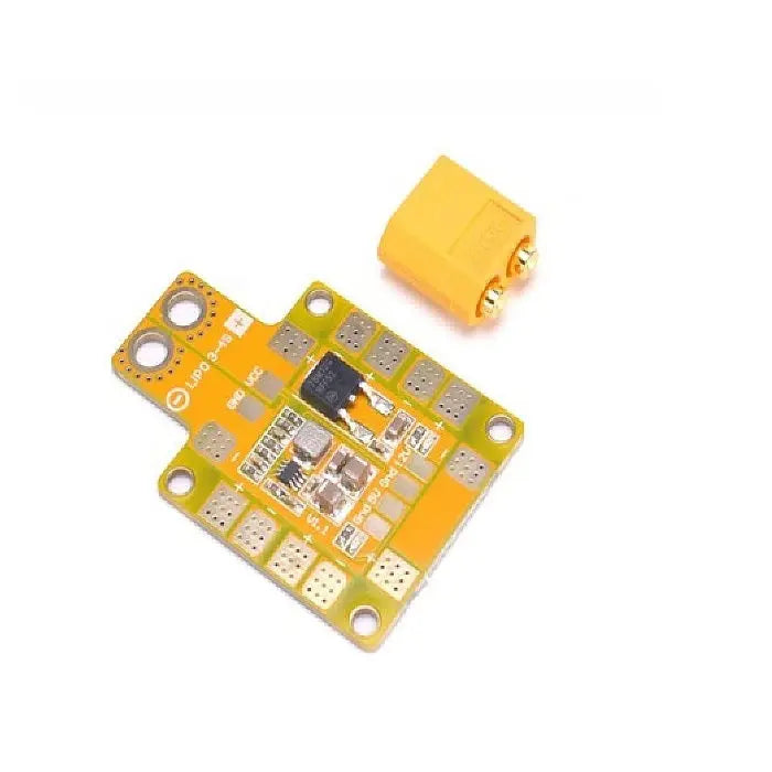 PDB-XT60 with BEC 5V and 12V (Yellow) Hi Tech xyz