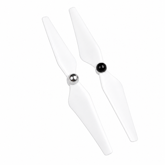 9450 Self Locking Drone Propeller White 1CW and 1CCW Pair for DJI Style Drones