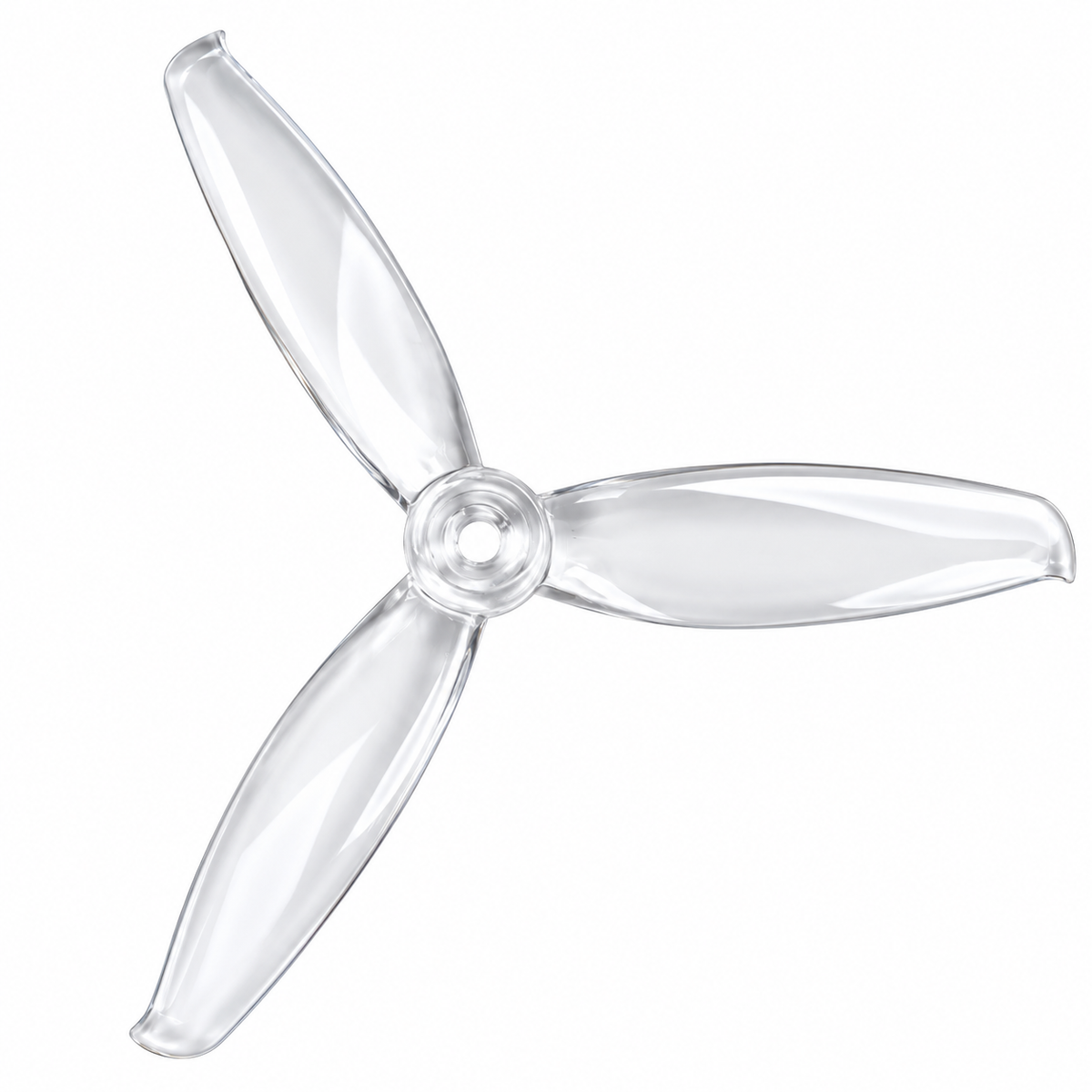 Gemfan 5043 WinDancer PC 3-Blade Freestyle Propeller for 5 Inch FPV Drone (2CW + 2CCW) - Clear