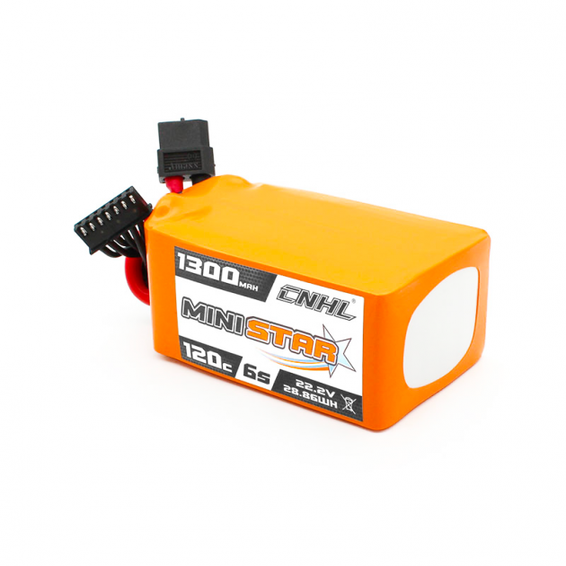 22.2V 1300mAh 6S 120C Lipo Battery with XT60 Plug (Brand CHNL)