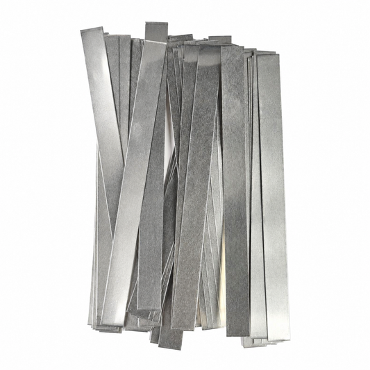 99.96% Pure Nickel Strip 0.15 x 8 x 100 mm for Battery Spot Welding 50 Pieces