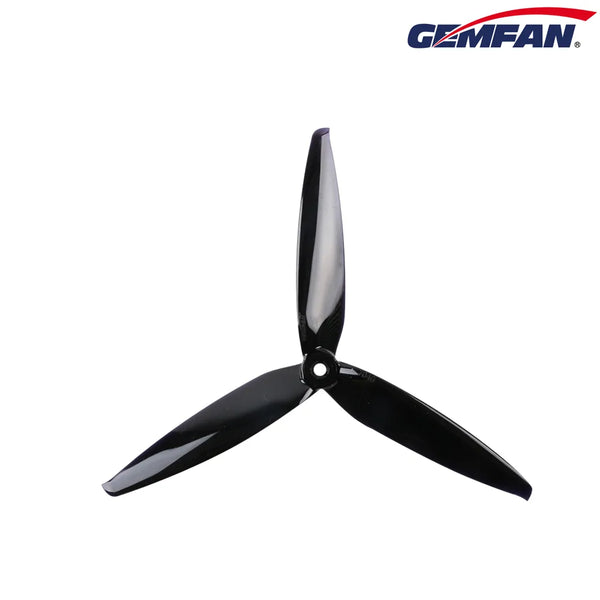 Gemfan 7043 Hurricane PC 3-Blade Propeller for 7 Inch FPV Drone (2CW + 2CCW) - Midnight Black