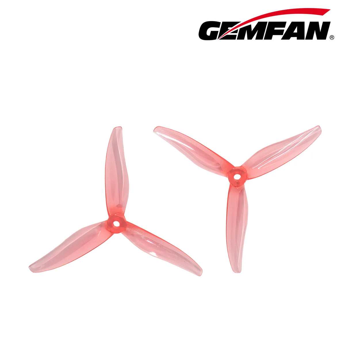 Gemfan 5128.0 FURY PC 3-Blade Freestyle Propeller for 5 Inch FPV Drone (2CW + 2CCW) - Pink