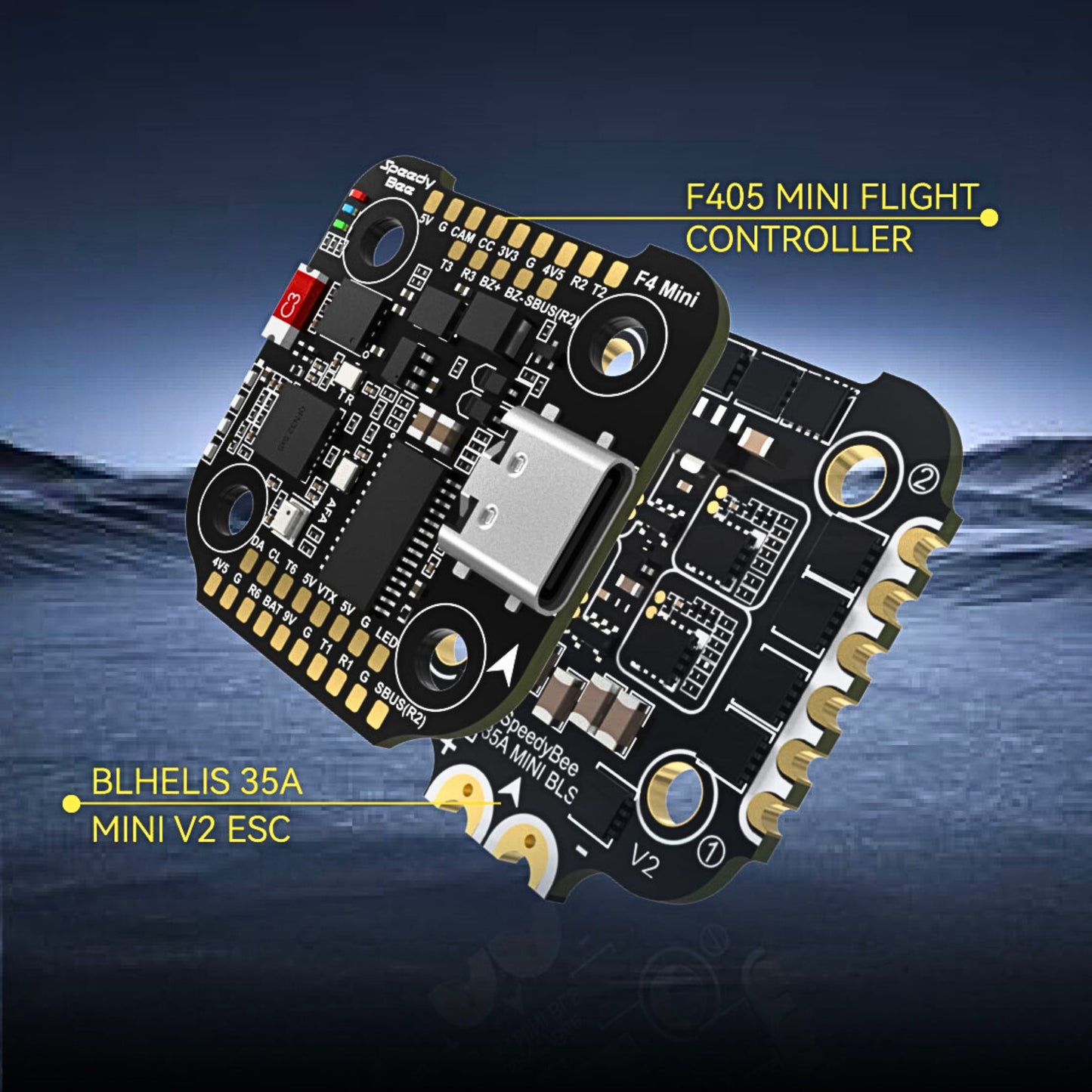 SpeedyBee F405 Mini BLS 35A Stack