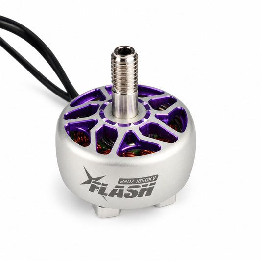 FlyFishRC Flash 2207 1850kv 6S 5inch FPV Motor - Gray & Purple