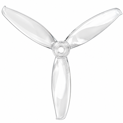 Gemfan 5043 WinDancer PC 3-Blade Freestyle Propeller for 5 Inch FPV Drone (2CW + 2CCW) - Clear