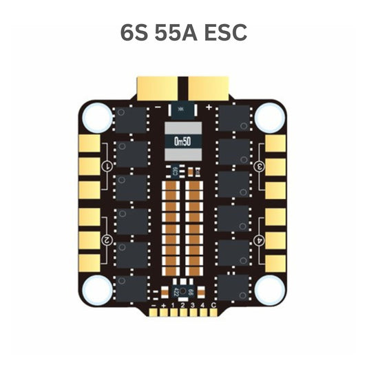 DakeFPV BX 6S 55A 4 in 1 ESC