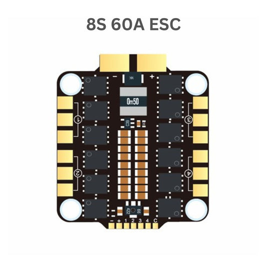 DakeFPV 8S 60A FPV 4 in 1 ESC