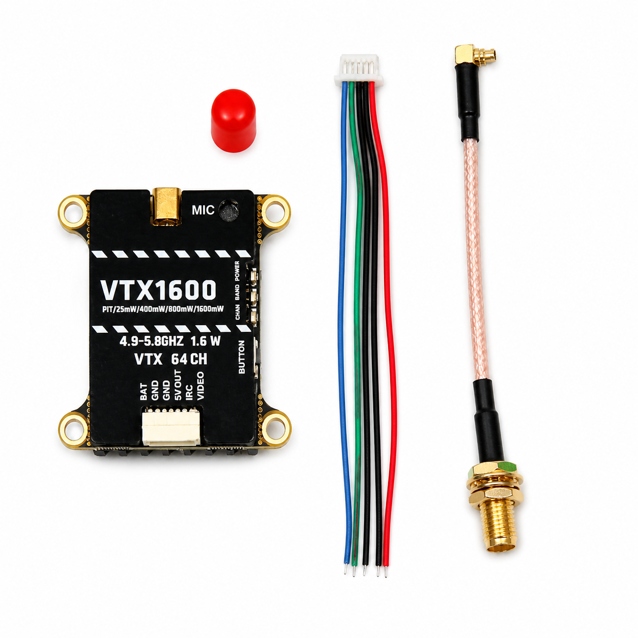 Long Range 5.8G 1.6W FPV Drone Video Transmitter - Hi Tech xyz 