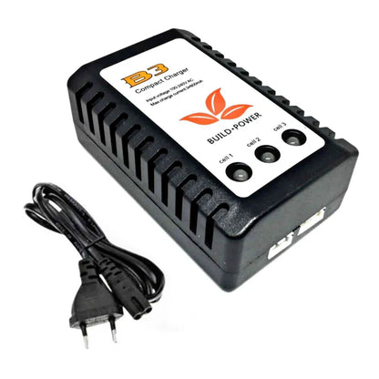 Build Power B3 compact balance charger for 2S and 3S LiPo batteries