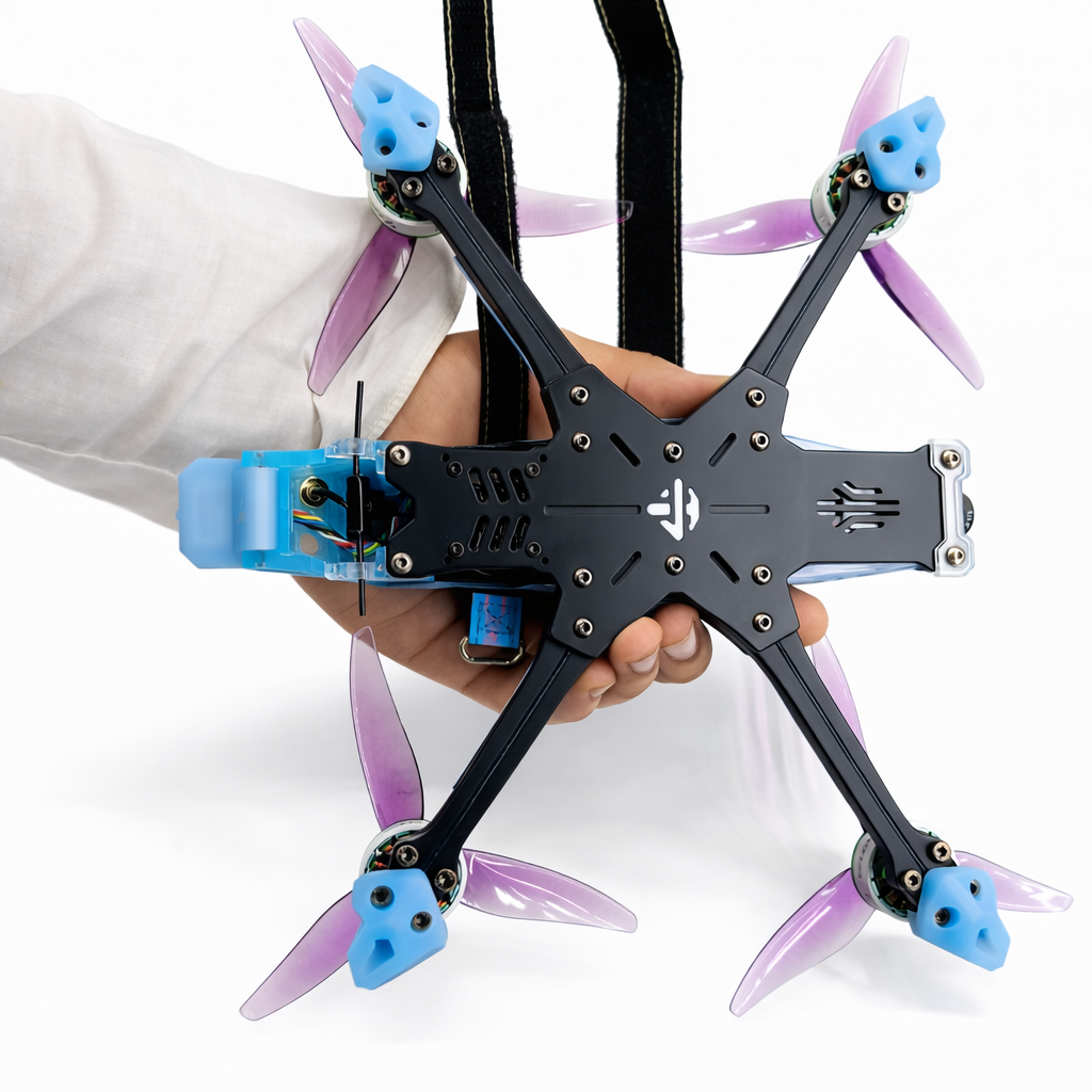 TJRC T5 V2 Wide X 5 inches FPV O4 Pro/O3 Air Unit Digital RC Freestyle Racing Drone with GPS - HI Tech xyz 