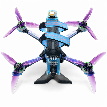 TJRC T5 V2 Wide X 5 inch Analog FPV Pre-Build Drone with GPS
