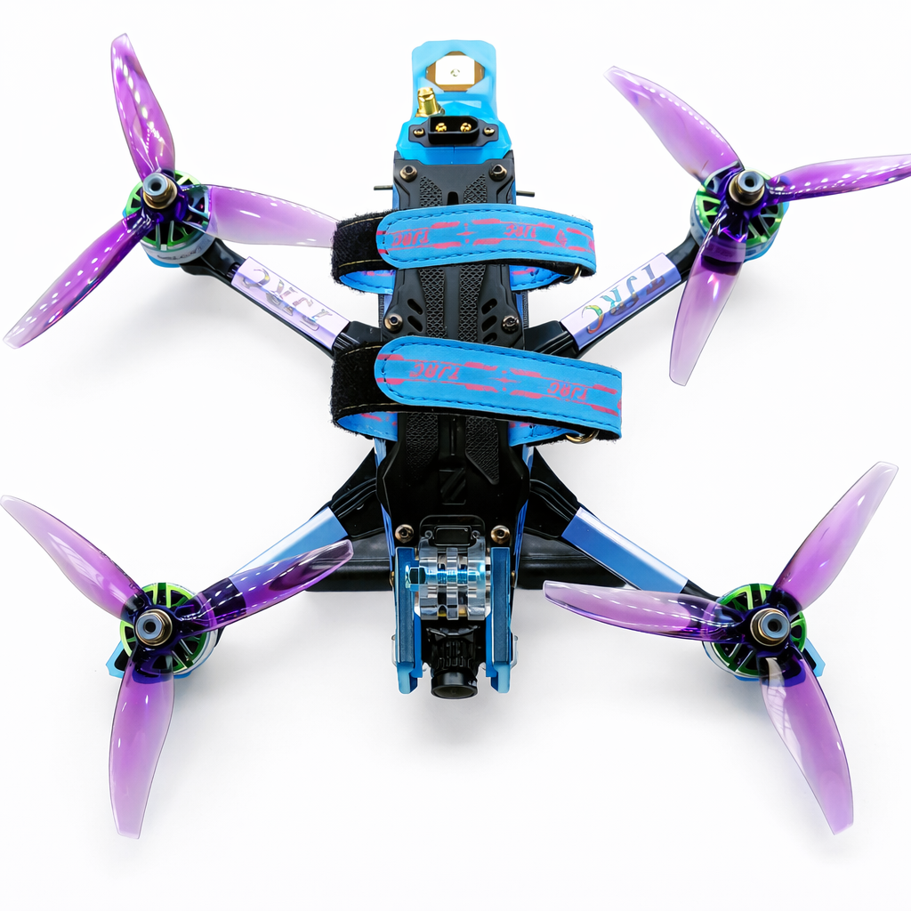 TJRC T5 V2 Wide X 5 inch Analog FPV Pre-Build Drone with GPS