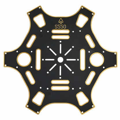 S550 Hexacoptor Replacement Top Bottom Plate