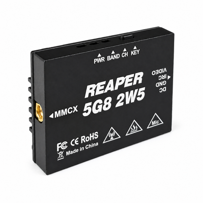 DakeFPV Reaper 5.8GHz 2.5W Analog Video Transmitter VTX for Long Range FPV Drone
