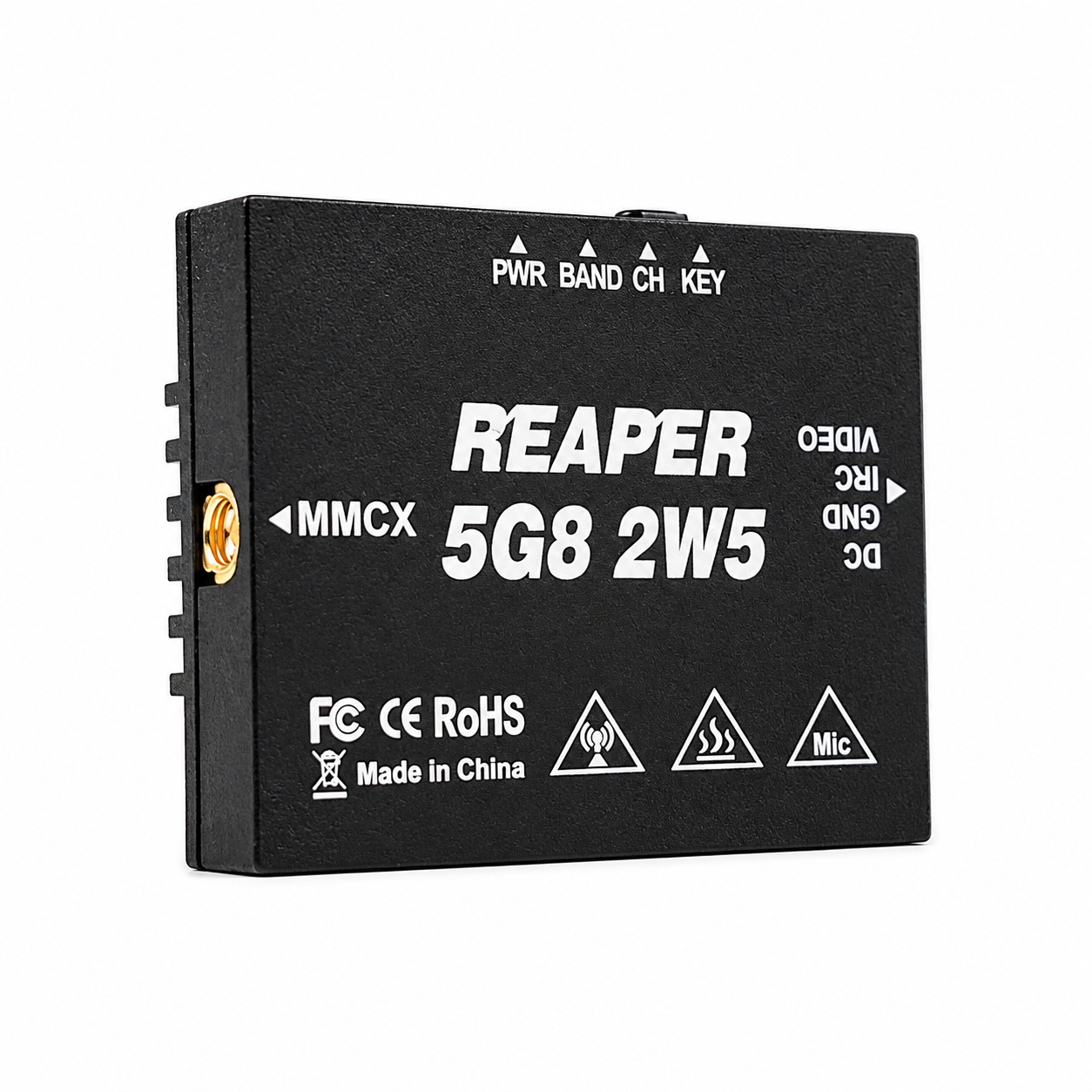 DakeFPV Reaper 5.8GHz 2.5W Analog Video Transmitter VTX for Long Range FPV Drone