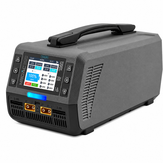 ToolkitRC M8DAC 1-8S Smart Battery Charger for LiPo LiHV Battery