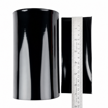 PVC Heat Shrink Sleeve 170mm Black 1 Meter