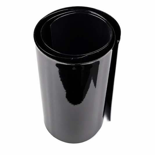 PVC Heat Shrink Sleeve 170mm Black 1 Meter