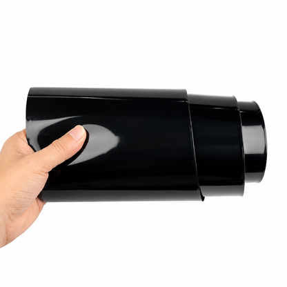 PVC Heat Shrink Sleeve 170mm Black 1 Meter