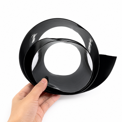 PVC Heat Shrink Sleeve 170mm Black 1 Meter