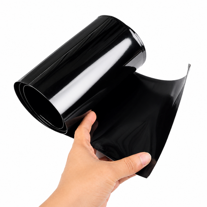 PVC Heat Shrink Sleeve 170mm Black 1 Meter