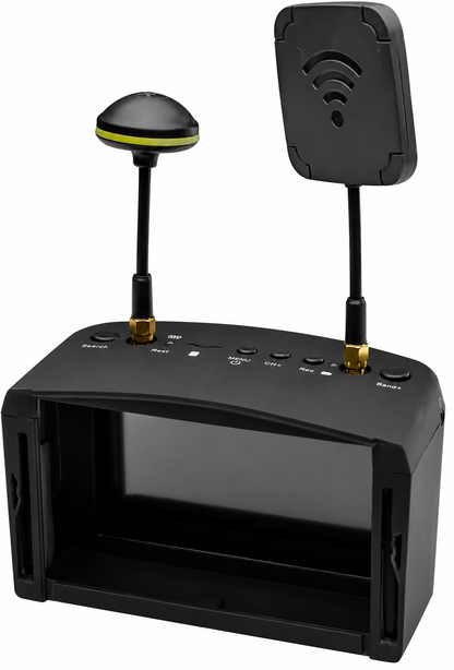 LS-800D 5.8G 40CH FPV Goggles with DVR for Drone | Diversity Receiver