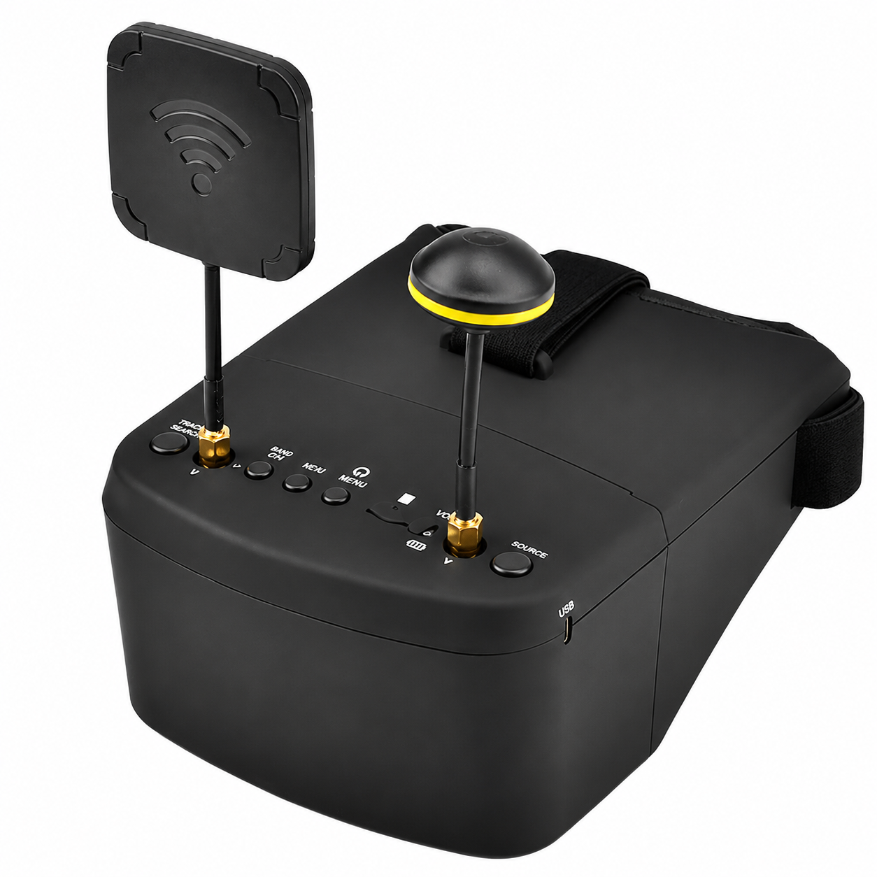 LS-800D 5.8G 40CH FPV Goggles with DVR for Drone | Diversity Receiver