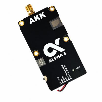 AKK Alpha 5 5.8GHz 5W Analog Video Transmitter VTX for Long Range FPV Drone