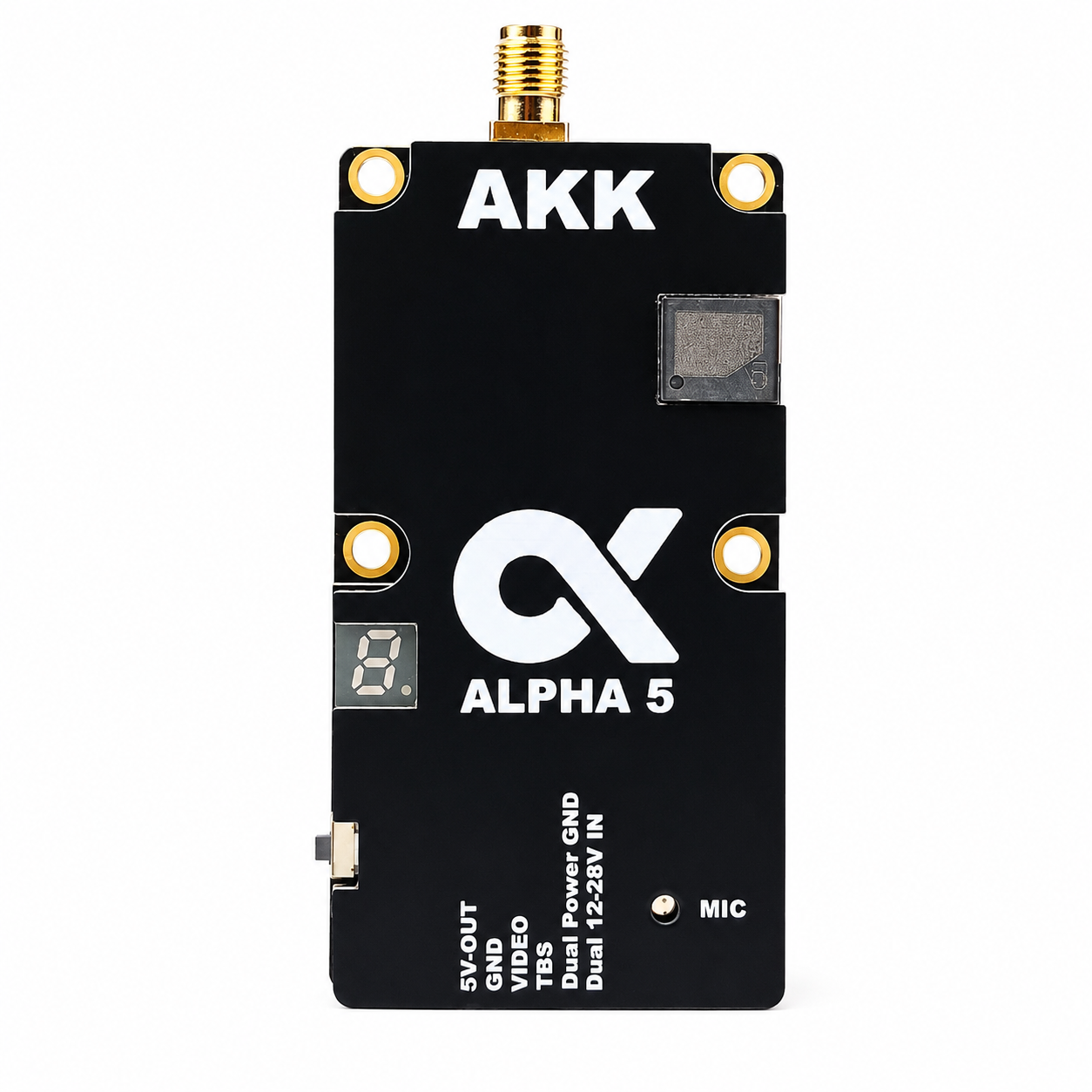 AKK Alpha 5 5.8GHz 5W Analog Video Transmitter VTX for Long Range FPV Drone