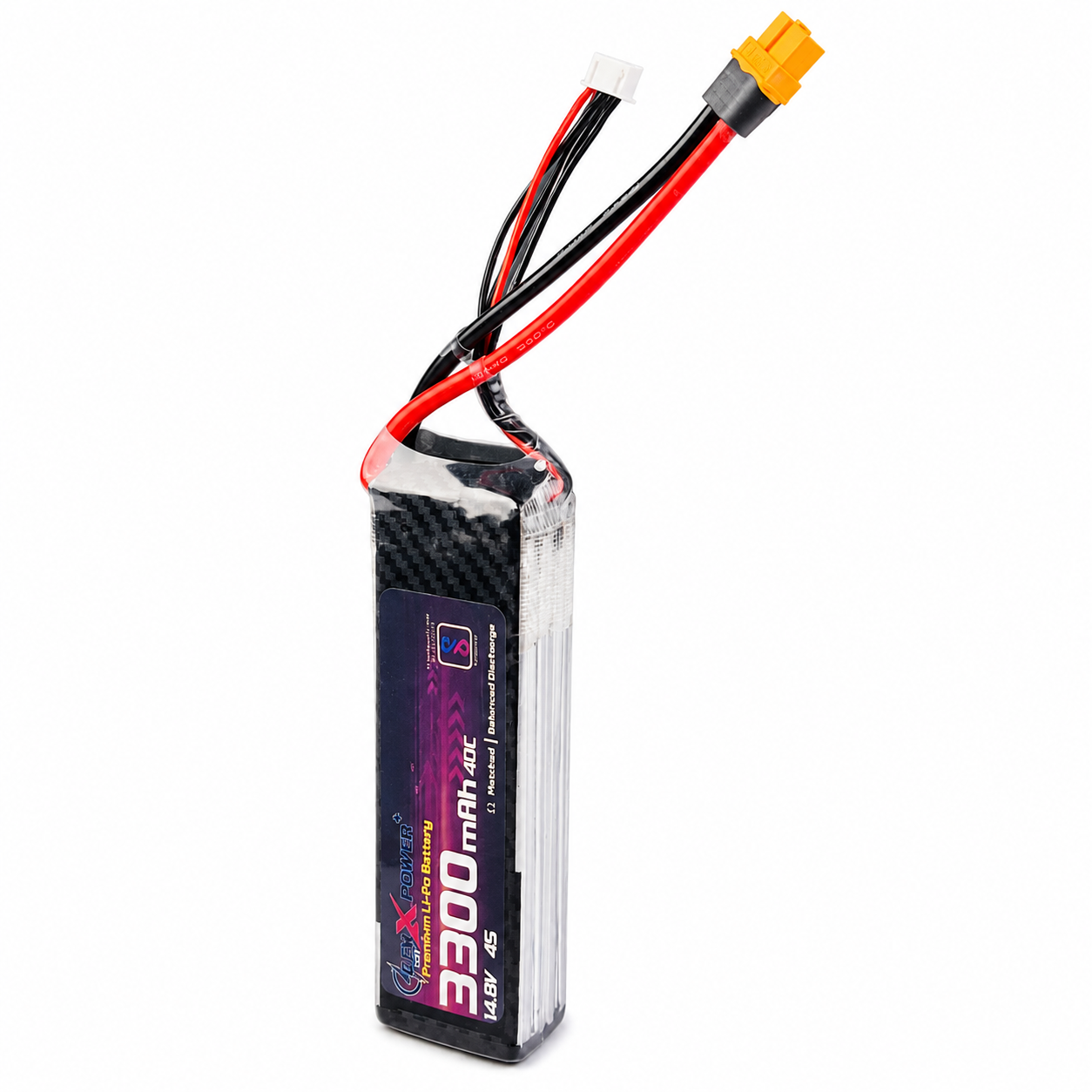 GenX 14.8V 4S 3300mAh 40C Lipo Battery