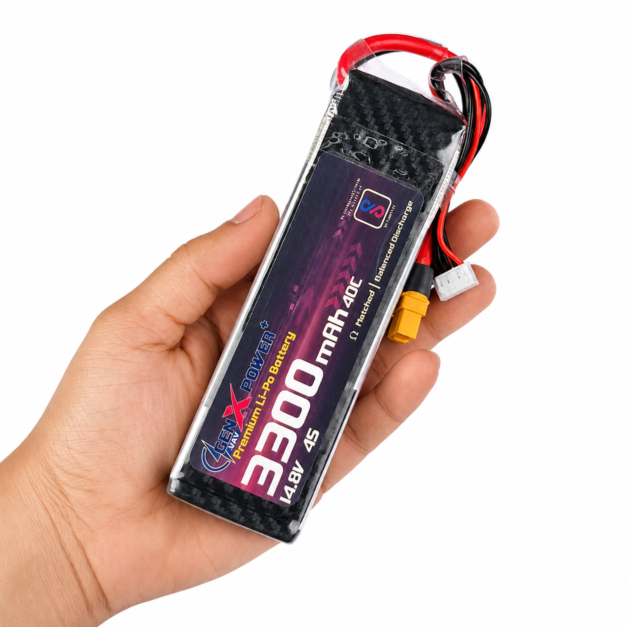 GenX 14.8V 4S 3300mAh 40C Lipo Battery