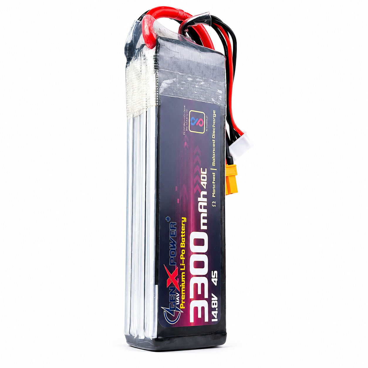 GenX 14.8V 4S 3300mAh 40C Lipo Battery