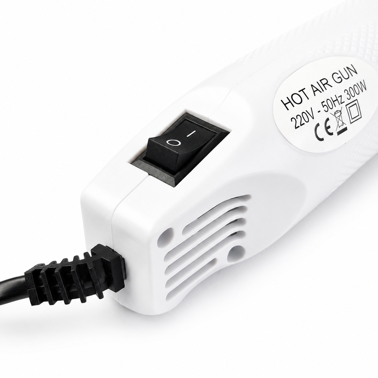 300W Hot Air Heat Gun for Heat Shrink Tubing, Electronics Repair & DIY Projects (220V)