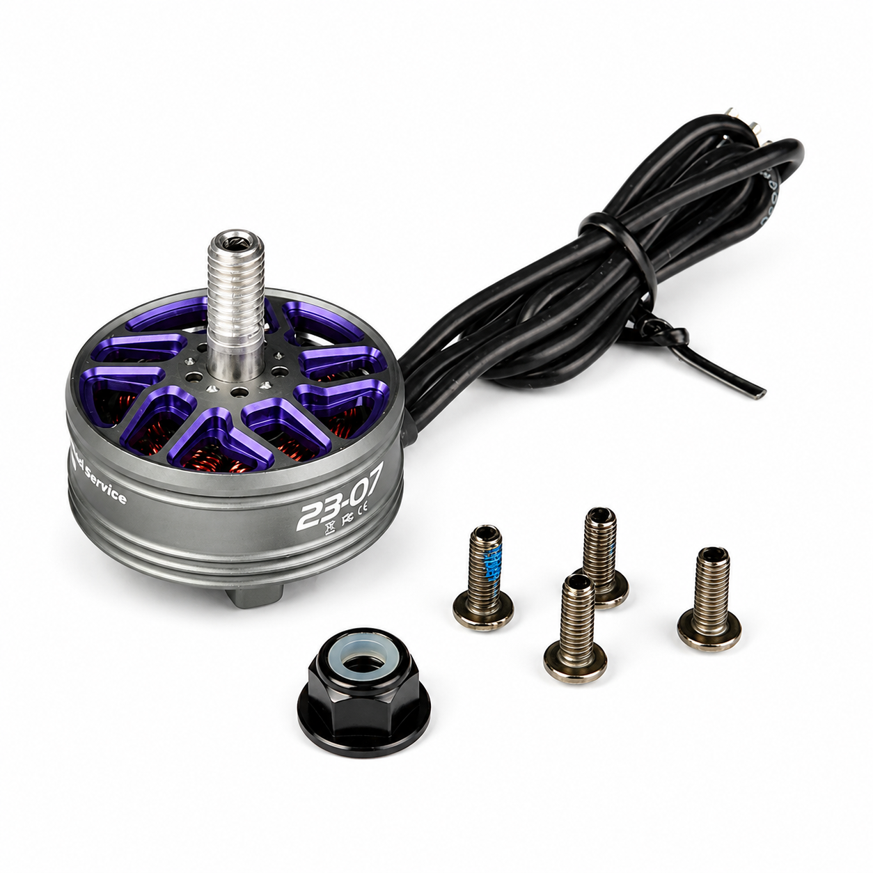 PXRC Fierce 2307 1980KV 6s Brushless Motor for 5 Inch FPV Drone