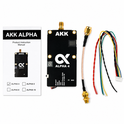 AKK Alpha 4 5.8GHz 4W 80CH VTX