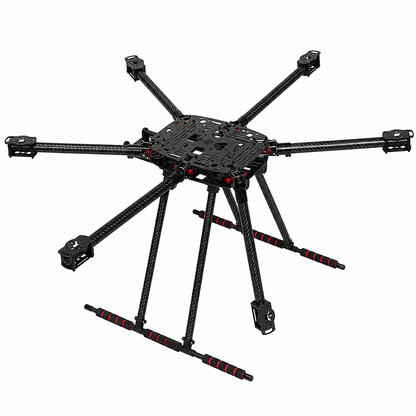ZD850 Hexa-Rotor Carbon Fiber Frame
