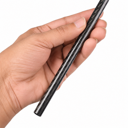 3K Carbon Fiber Tube 10mm OD 8mm ID 1000mm Roll Wrapped Hollow