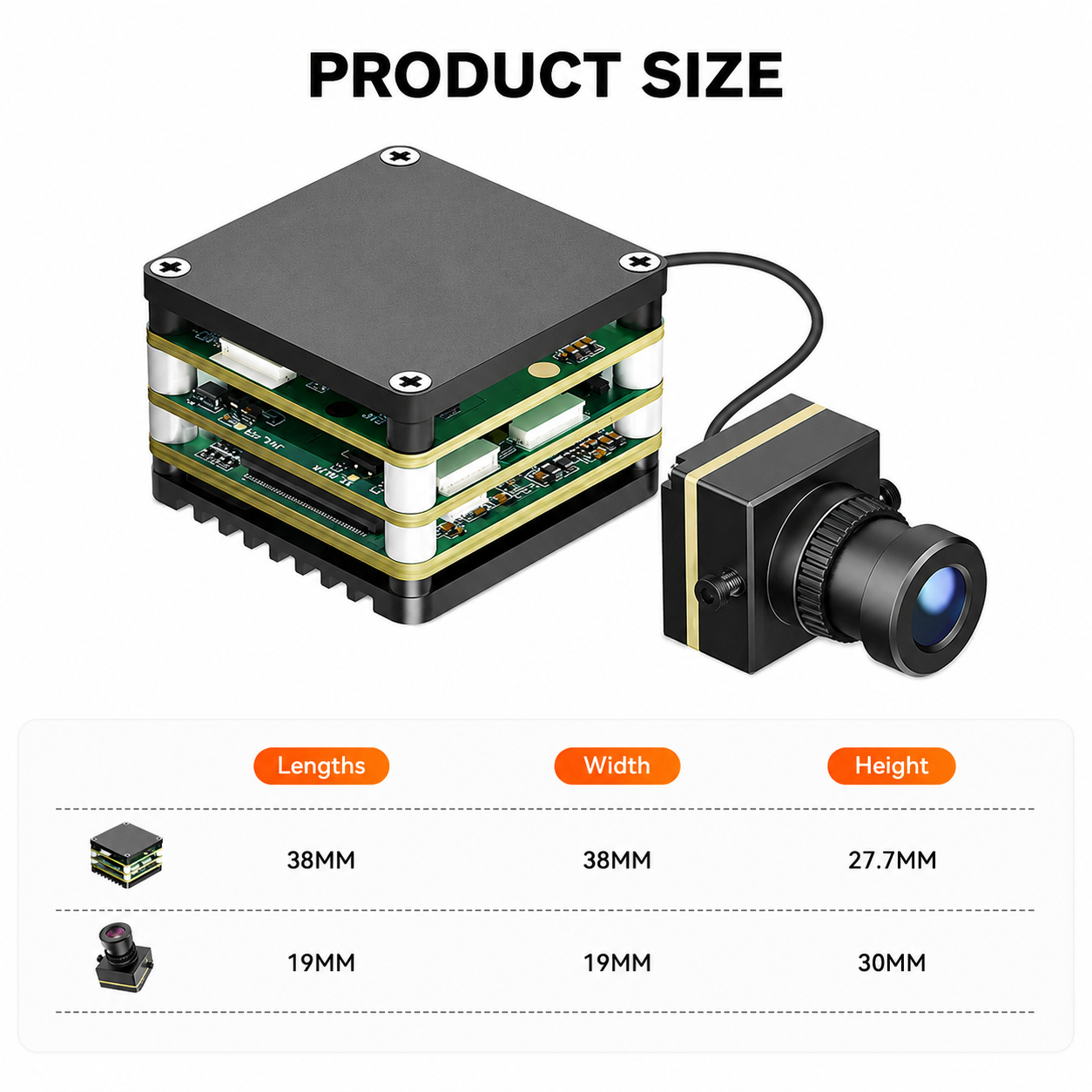 FPV AI VisionCube FPV Drone AI Locking Tracking System Drone Thermal Dual Cameras Targ Max+ Single Visible Lightet Lock Guidance Module Kit