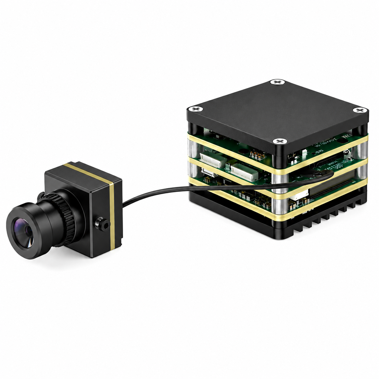 FPV AI VisionCube FPV Drone AI Locking Tracking System Drone Thermal Dual Cameras Targ Max+ Single Visible Lightet Lock Guidance Module Kit