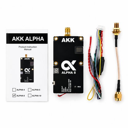 AKK ALPHA 8 5.8GHZ 8W 80CH VTX