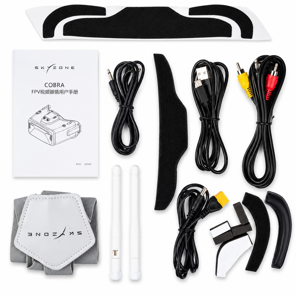 Skyzone Cobra SD FPV Goggles with DVR