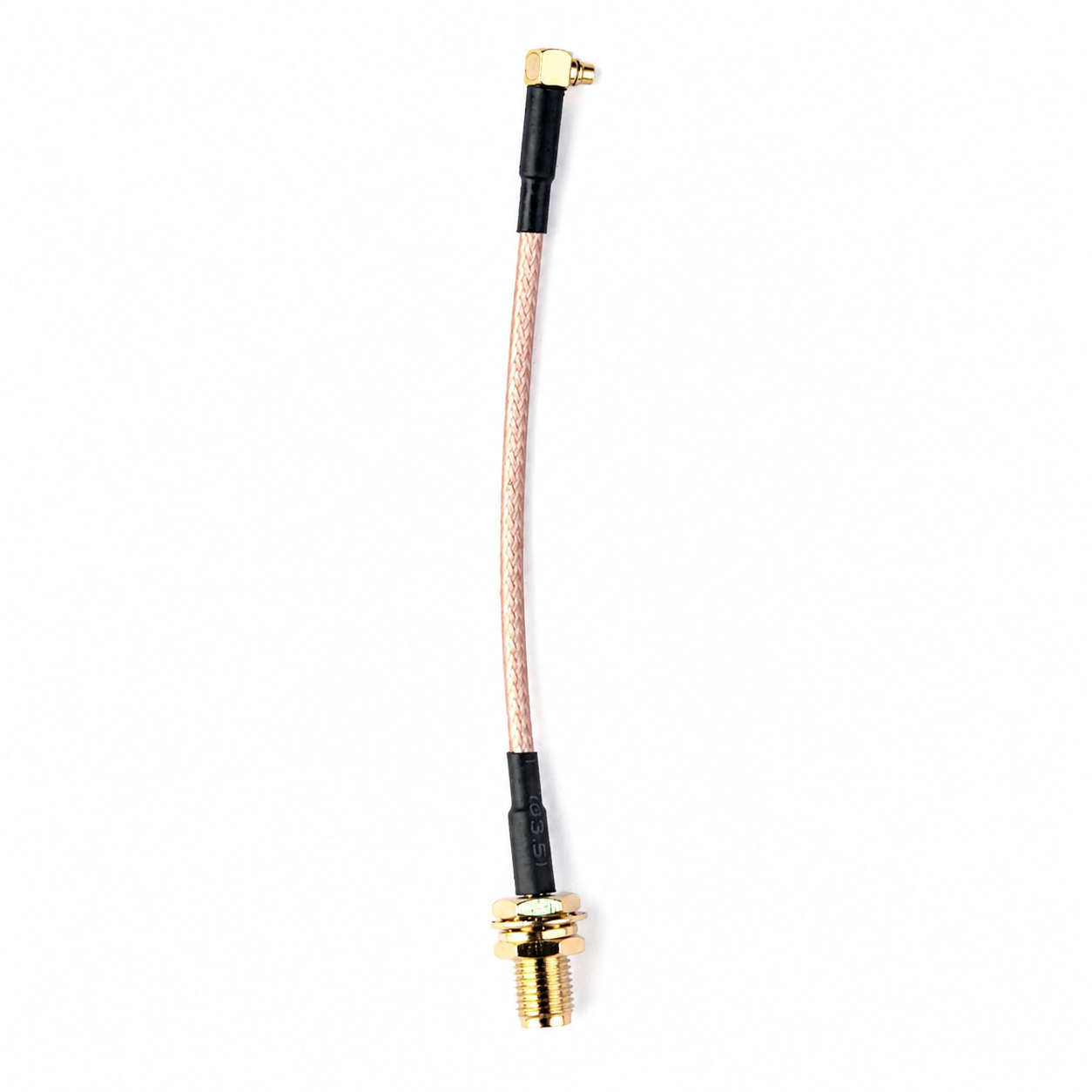 RP-SMA Female to MMCX Male Antenna Adapter Cable - 100mm