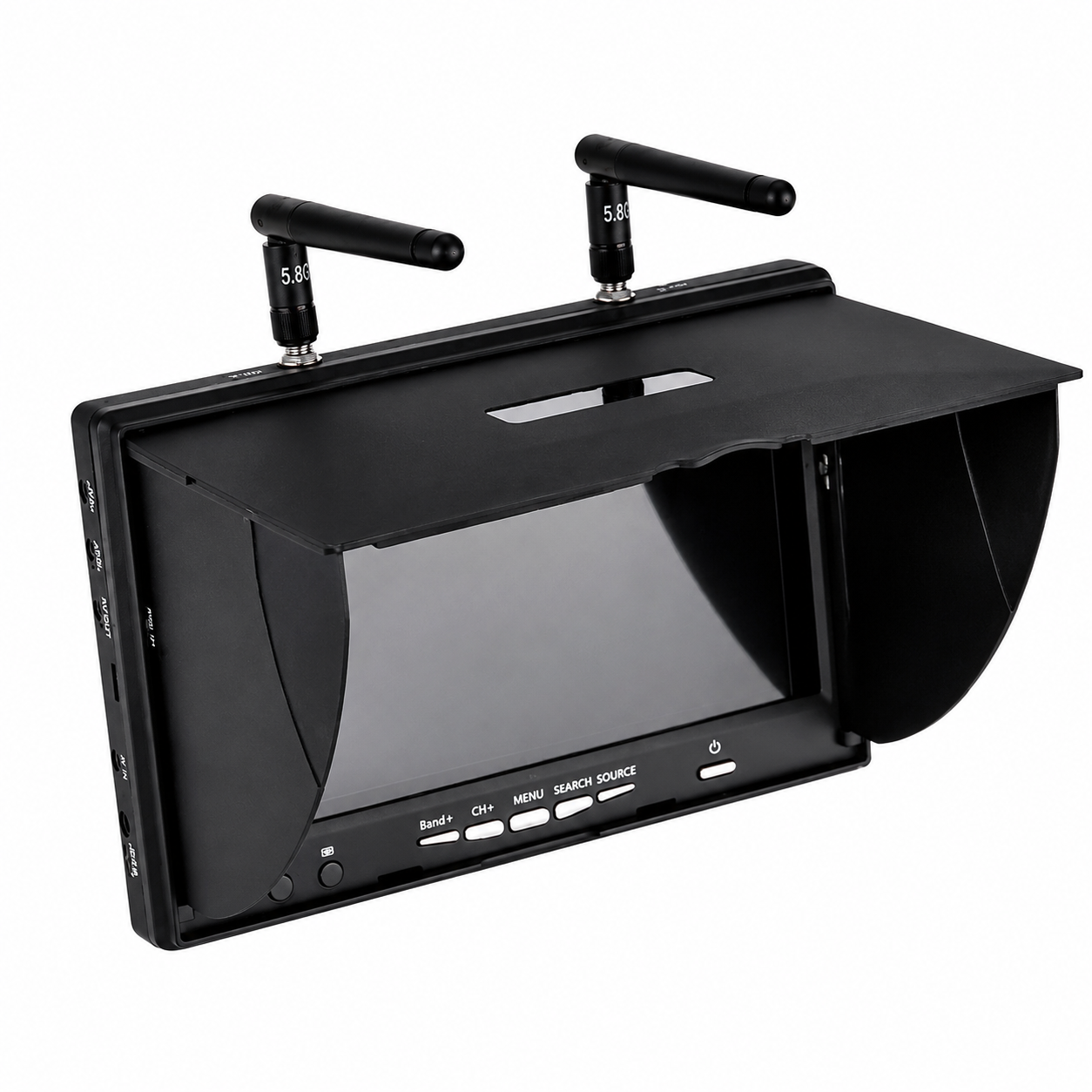 7 Inches LCD5802D FPV Monitor 5.8G 40CH with DVR & In-build Battery
